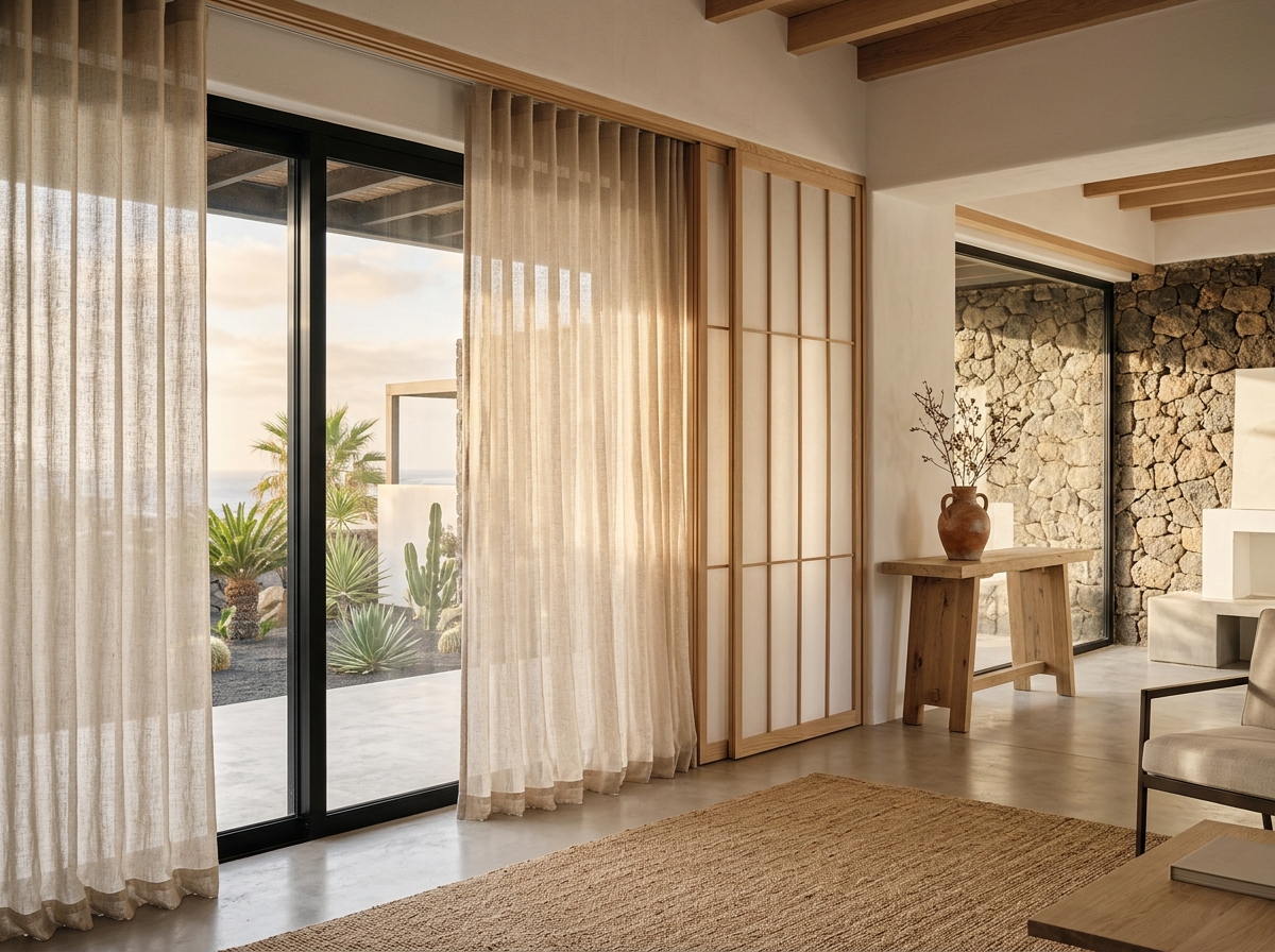 Cortinas y estores a medida en Lanzarote - Decoración Pallarés y Martín